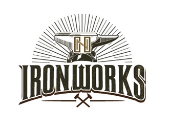 DnD Ironworks logo design by gogo