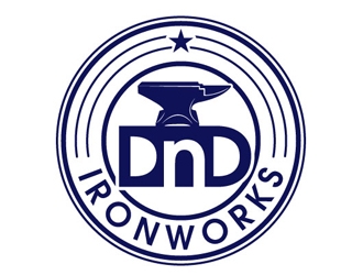 DnD Ironworks logo design by gogo