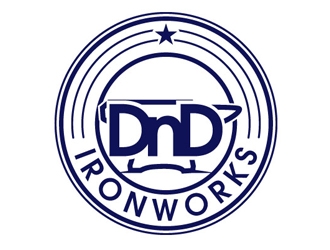 DnD Ironworks logo design by gogo