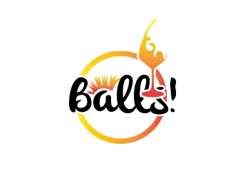 BALLS! logo design by shernievz