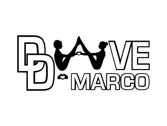Dave D Marco (should have an apostrophe between D and Marco) logo design by dibyo