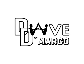 Dave D Marco (should have an apostrophe between D and Marco) logo design by Mirza