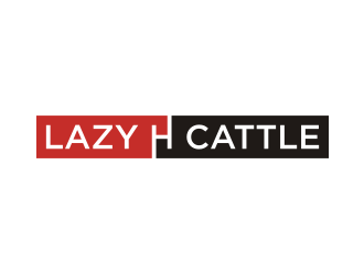 Lazy H Cattle logo design by rief