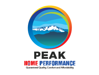 Mountain States Home Performance logo design by Bl_lue