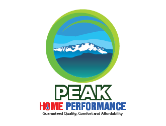 Mountain States Home Performance logo design by Bl_lue