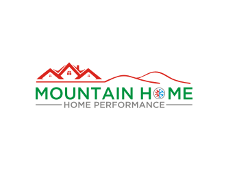 Mountain States Home Performance logo design by Diancox