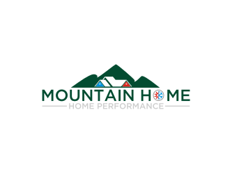 Mountain States Home Performance logo design by Diancox