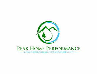Mountain States Home Performance logo design by ammad