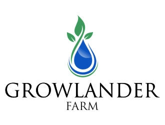 Growlander Farm logo design by jetzu