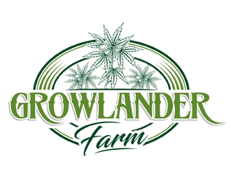 Growlander Farm logo design by MAXR