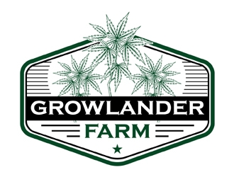 Growlander Farm logo design by MAXR