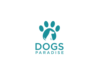 Dogs Paradise  logo design by RIANW