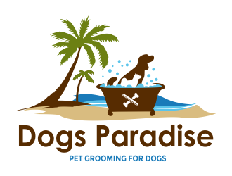 Dogs Paradise  logo design by aldesign
