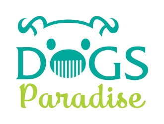 Dogs Paradise  logo design by MonkDesign