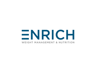 Enrich - Weight Management & Nutrition logo design by dewipadi