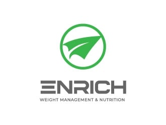 Enrich - Weight Management & Nutrition logo design by graphica