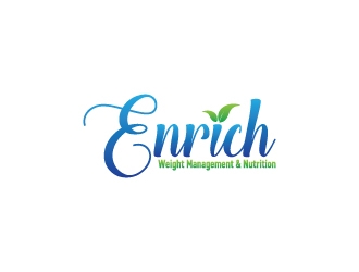 Enrich - Weight Management & Nutrition logo design by dhika