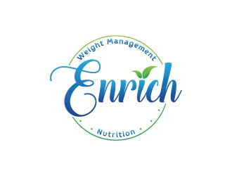 Enrich - Weight Management & Nutrition logo design by dhika