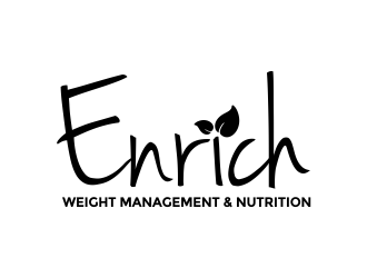 Enrich - Weight Management & Nutrition logo design by aldesign