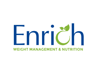Enrich - Weight Management & Nutrition logo design by aldesign