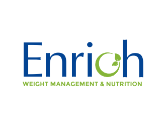 Enrich - Weight Management & Nutrition logo design by aldesign