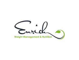Enrich - Weight Management & Nutrition logo design by ammad