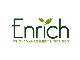 Enrich - Weight Management & Nutrition logo design by aldesign