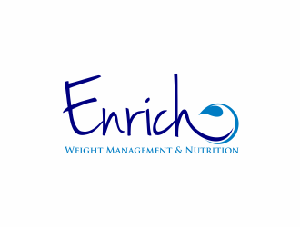 Enrich - Weight Management & Nutrition logo design by ammad