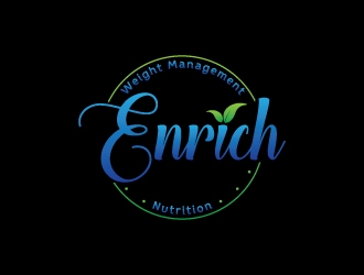 Enrich - Weight Management & Nutrition logo design by dhika