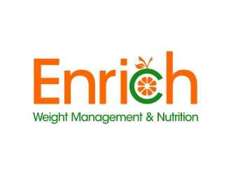 Enrich - Weight Management & Nutrition logo design by cikiyunn