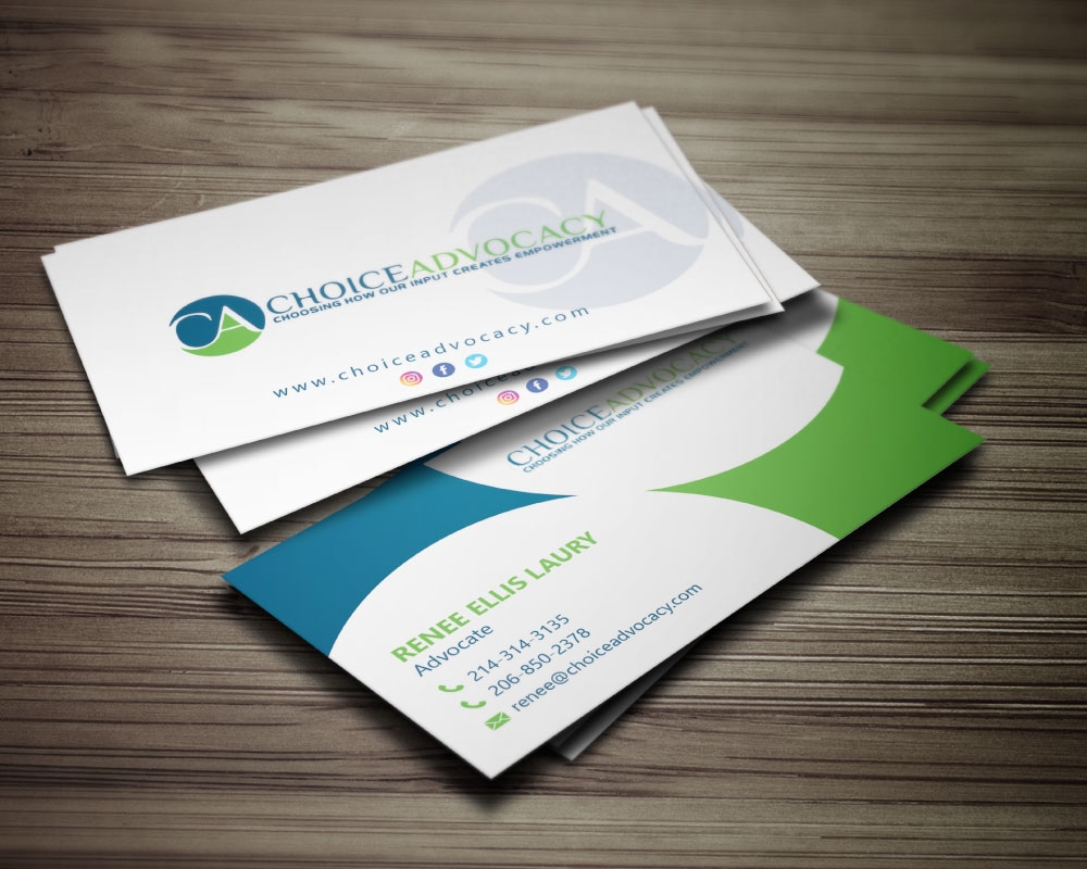 Choice Advocacy logo design by Boomstudioz