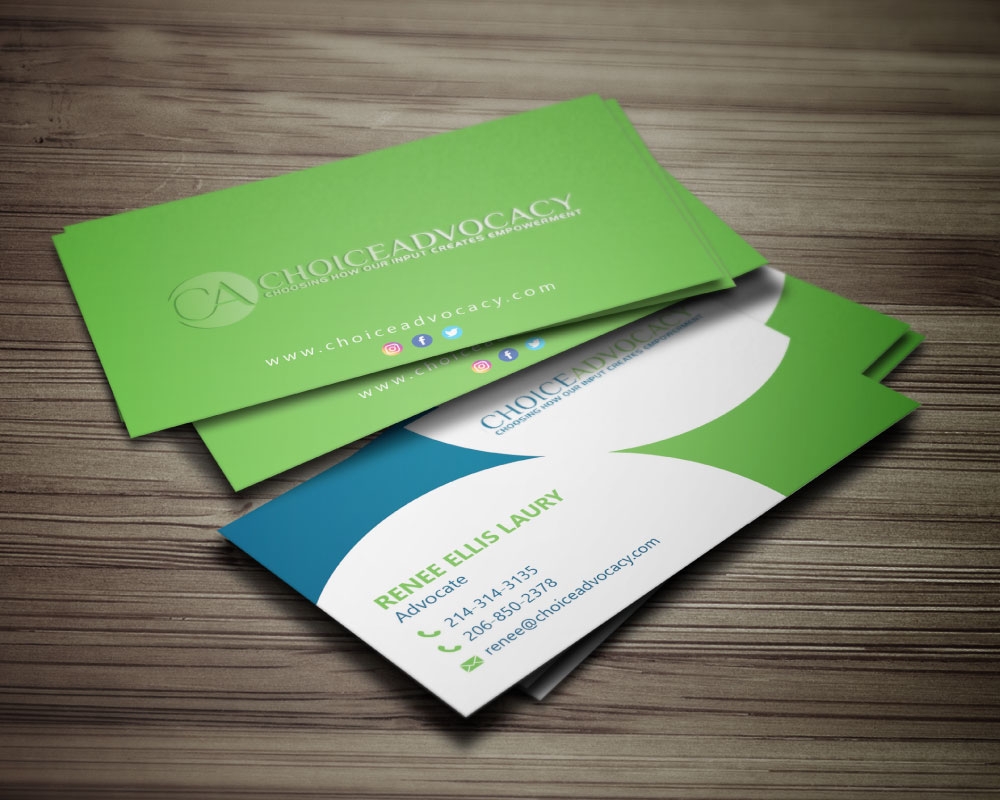 Choice Advocacy logo design by Boomstudioz