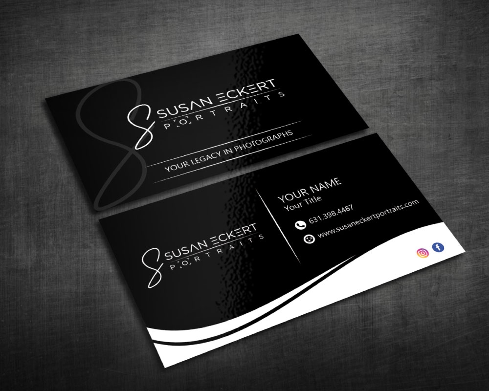 Susan Eckert Portraits or Portraits / Susan Eckert logo design by Boomstudioz