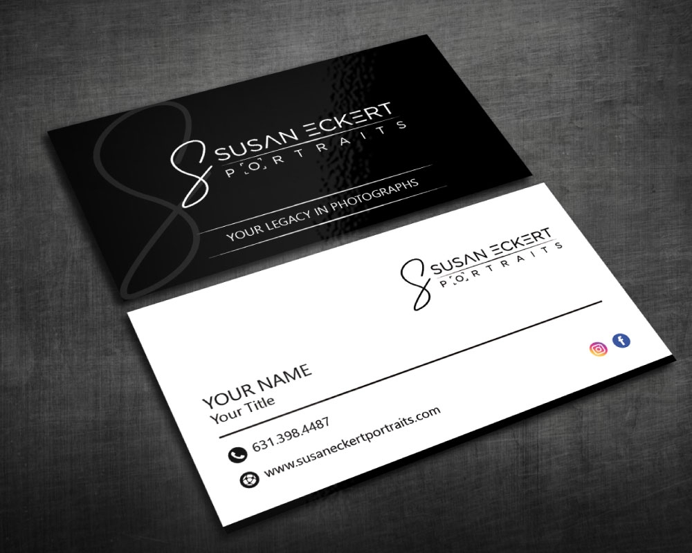 Susan Eckert Portraits or Portraits / Susan Eckert logo design by Boomstudioz