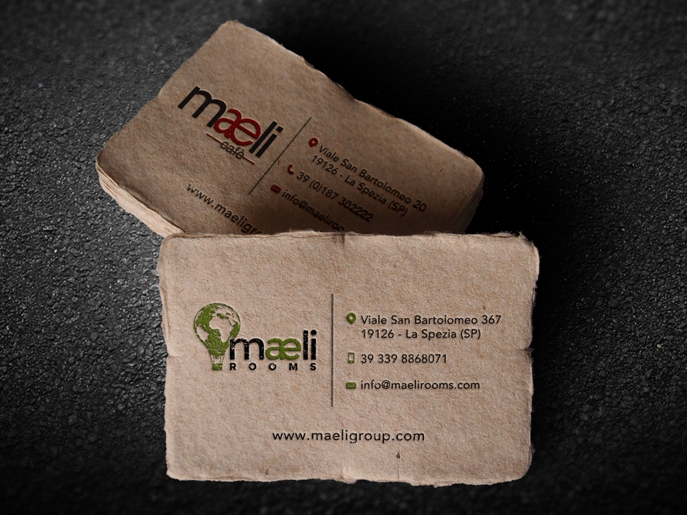 maeli rooms logo design by KHAI