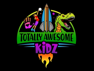 Totally Awesome Kidz logo design by DreamLogoDesign