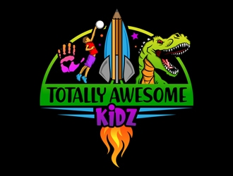 Totally Awesome Kidz logo design by DreamLogoDesign