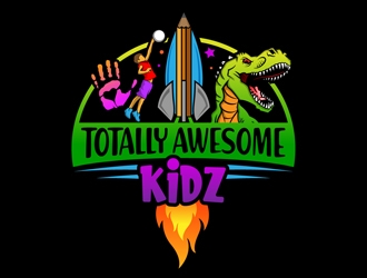 Totally Awesome Kidz logo design by DreamLogoDesign