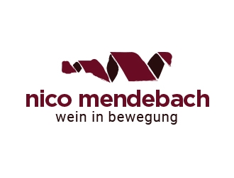 nico medenbach - wein in bewegung logo design by yippiyproject