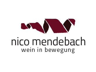 nico medenbach - wein in bewegung logo design by yippiyproject
