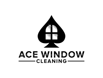 Ace Window Cleaning  logo design by ubai popi