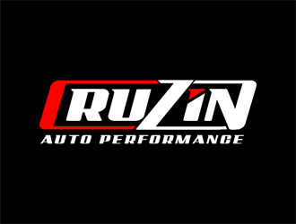 Cruzin auto performance  logo design by coco
