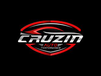 Cruzin auto performance  logo design by mikael
