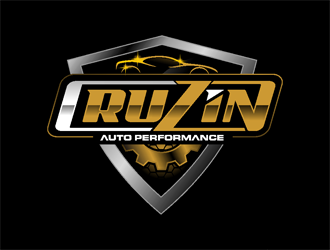 Cruzin auto performance  logo design by coco