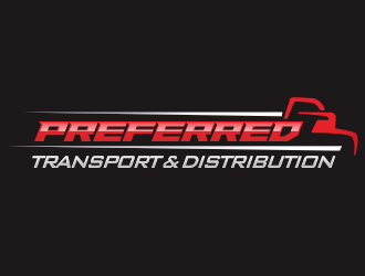 PREFERRED Transport & Distribution; PTD,  logo design by YONK