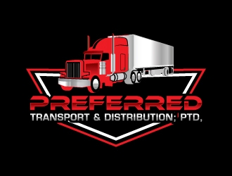 PREFERRED Transport & Distribution; PTD,  logo design by zakdesign700