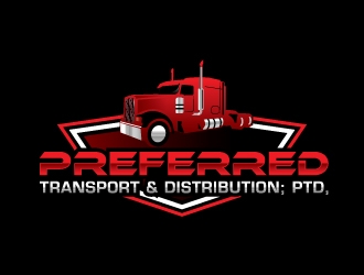 PREFERRED Transport & Distribution; PTD,  logo design by zakdesign700