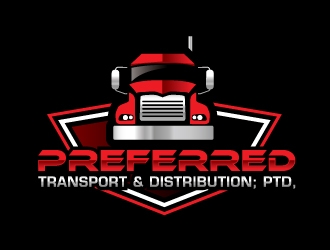 PREFERRED Transport & Distribution; PTD,  logo design by zakdesign700