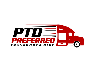 PREFERRED Transport & Distribution; PTD,  logo design by done