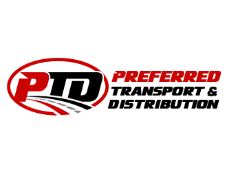 PREFERRED Transport & Distribution; PTD,  logo design by THOR_